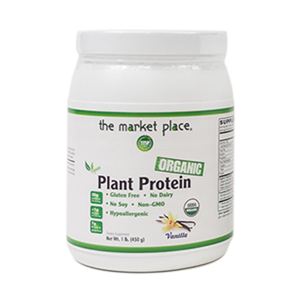 Organic Plant Protein, Vanilla